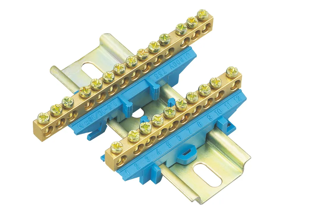 Cooper Connector Wire DIN Rail Terminal Block