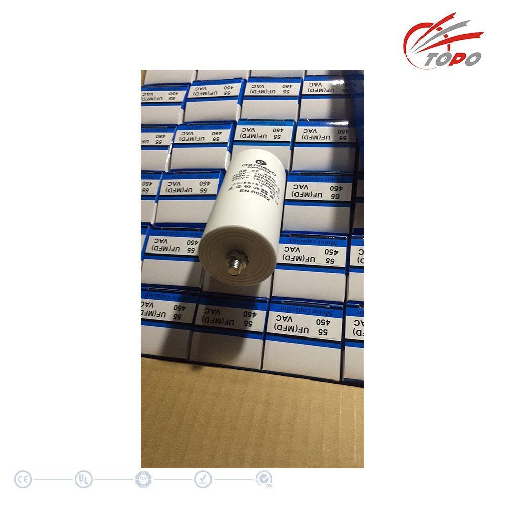 Cores Polypropylene Run Capacitors in 10UF 20UF 25UF 30UF 35UF