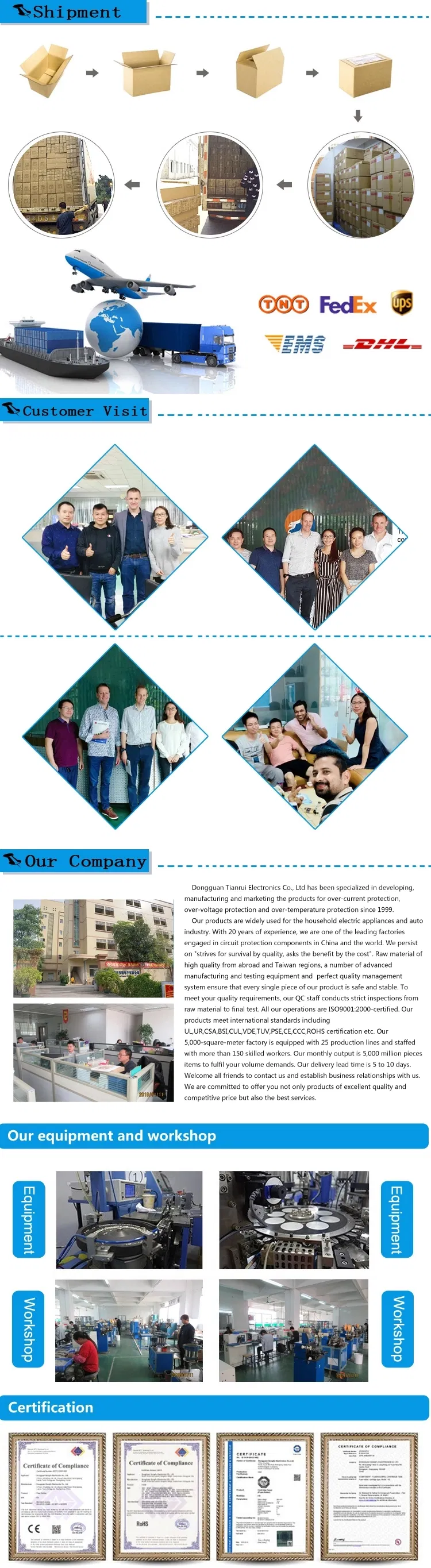 Creep Action Thermostat Switch Temperature Protector