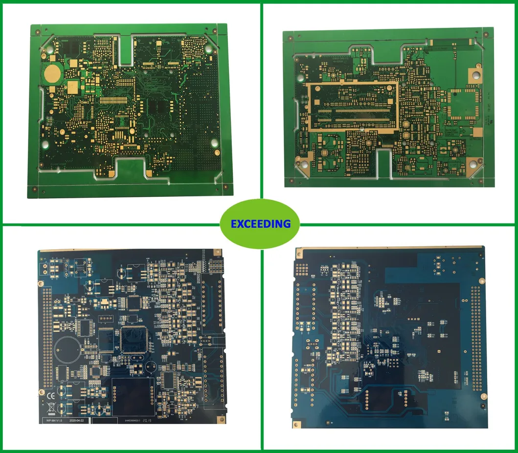 Custom Multilayer 6-Layer 10-Layer Blind Buried Board HDI PCB Board
