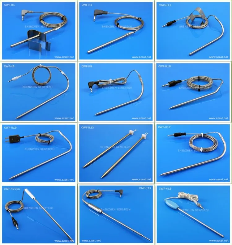Customizd 350c Cable Smoker Temperature Probe 100K