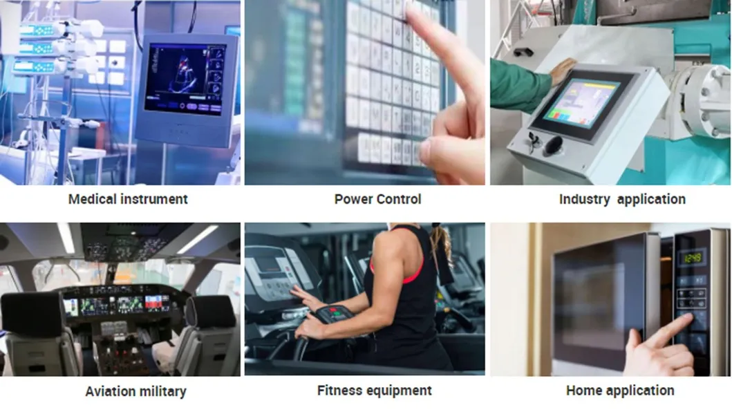 Customized Good Quality Metal Dome Embossed Button Membrane Switch Keyboard