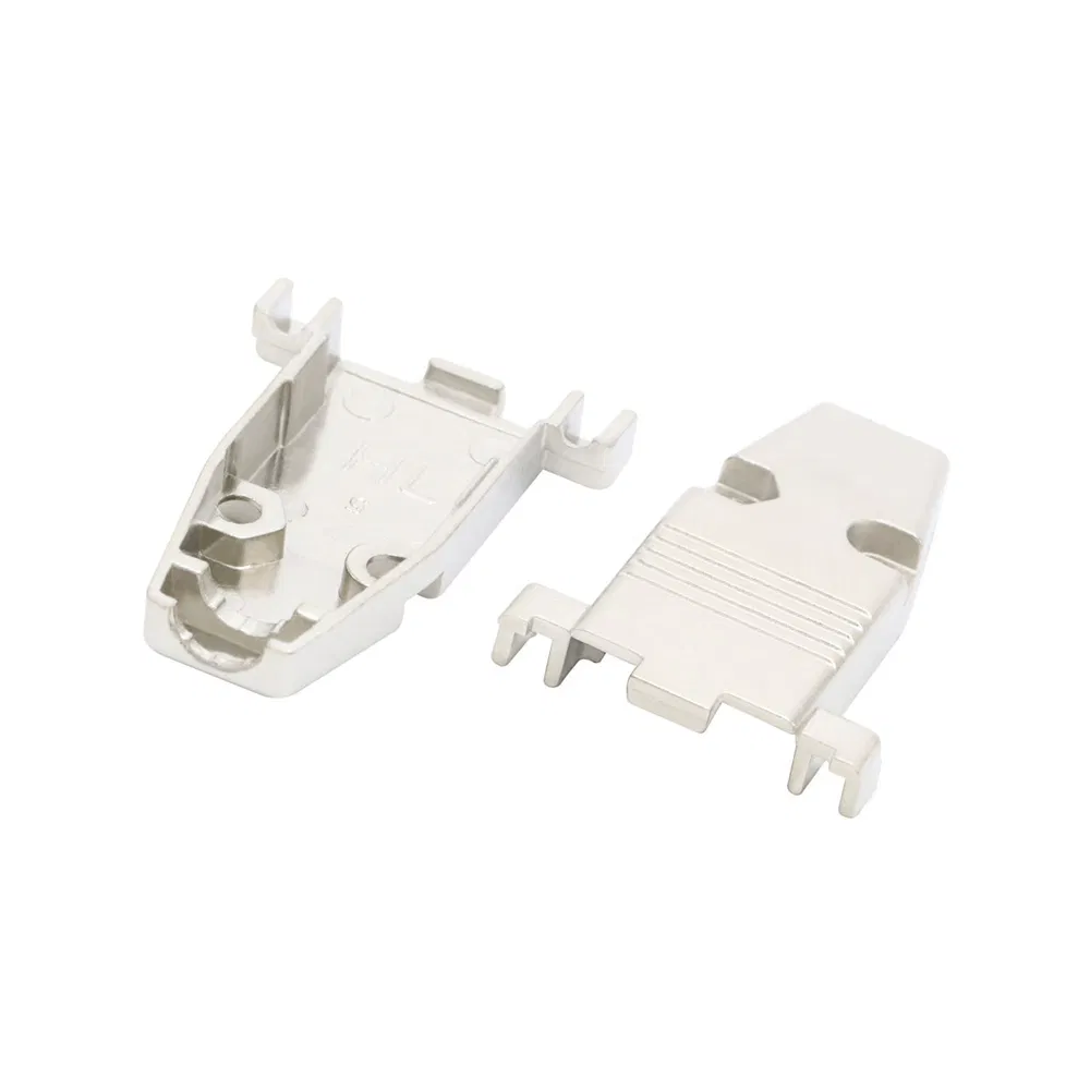 dB9 dB15 dB25 dB37 D-SUB Connector Hood, Metal Housing, D-SUB 9 15 2537 Pin Metal Hood with Screw Nut
