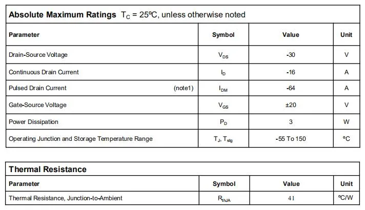 Discrete Semiconductors Transistor Fets P Channel Low Voltage Mosfet