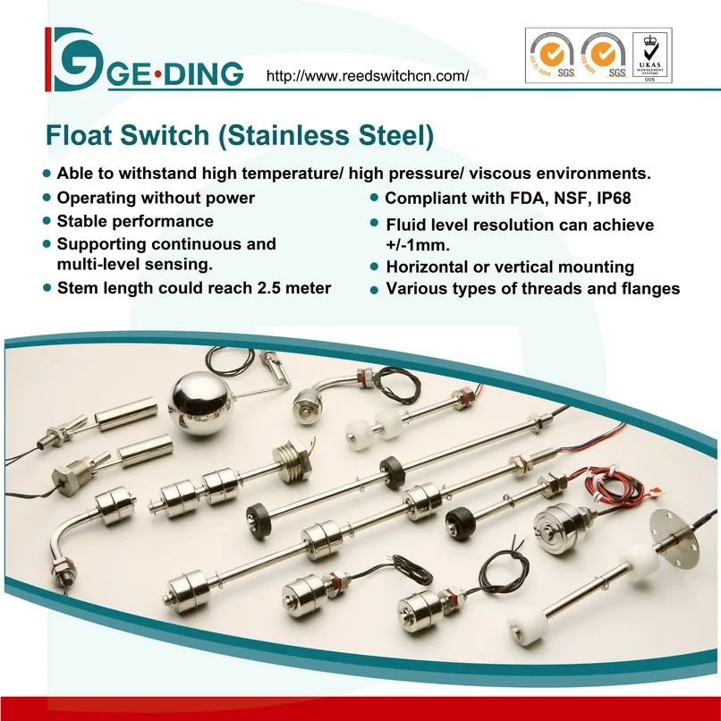 Dish Washer Float Fluid Float Sensor Food Rated PP Float