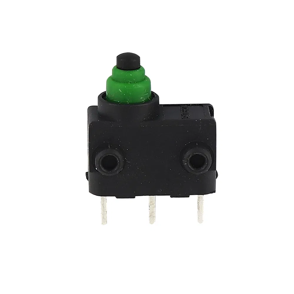 Electrical Micro Switch with Green Pin Plunger IP67 Waterproof