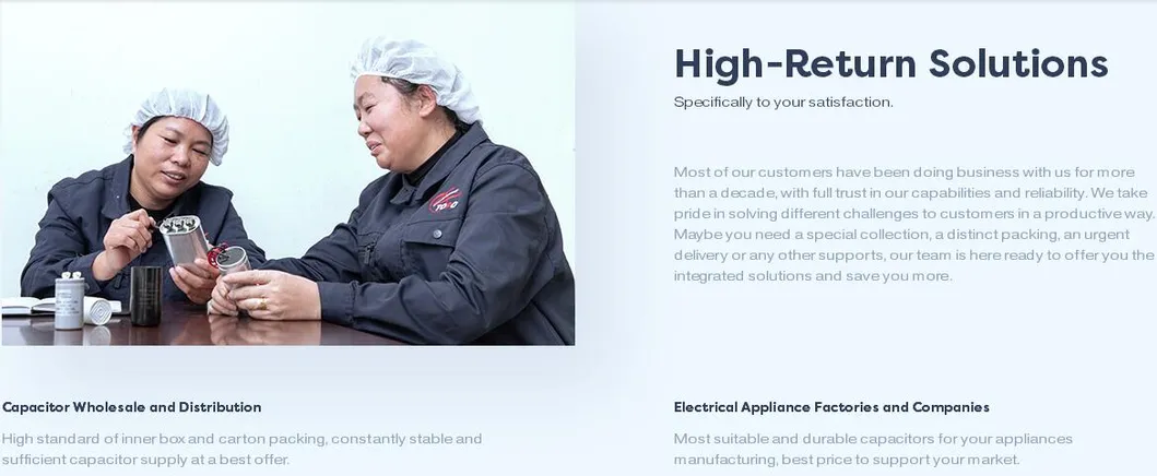 Electronic Electrical Component 330NF 310V Mkt Polyester Capacitors for Sale