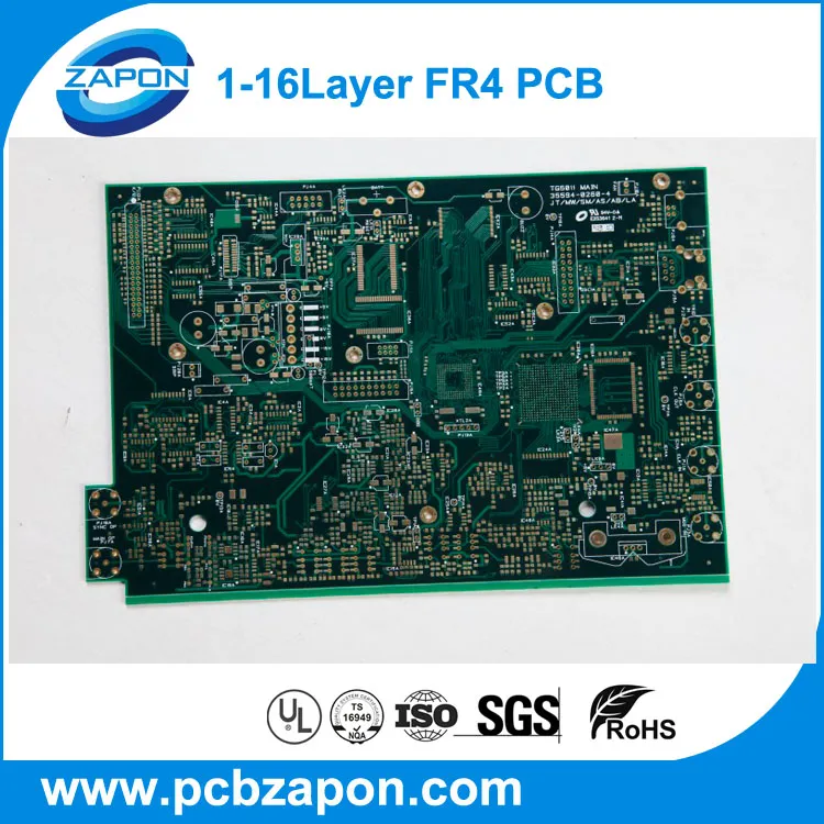 Electronics PCB with 94V-0 Professional Fr4 Multilayer PCB Board Manufacturer