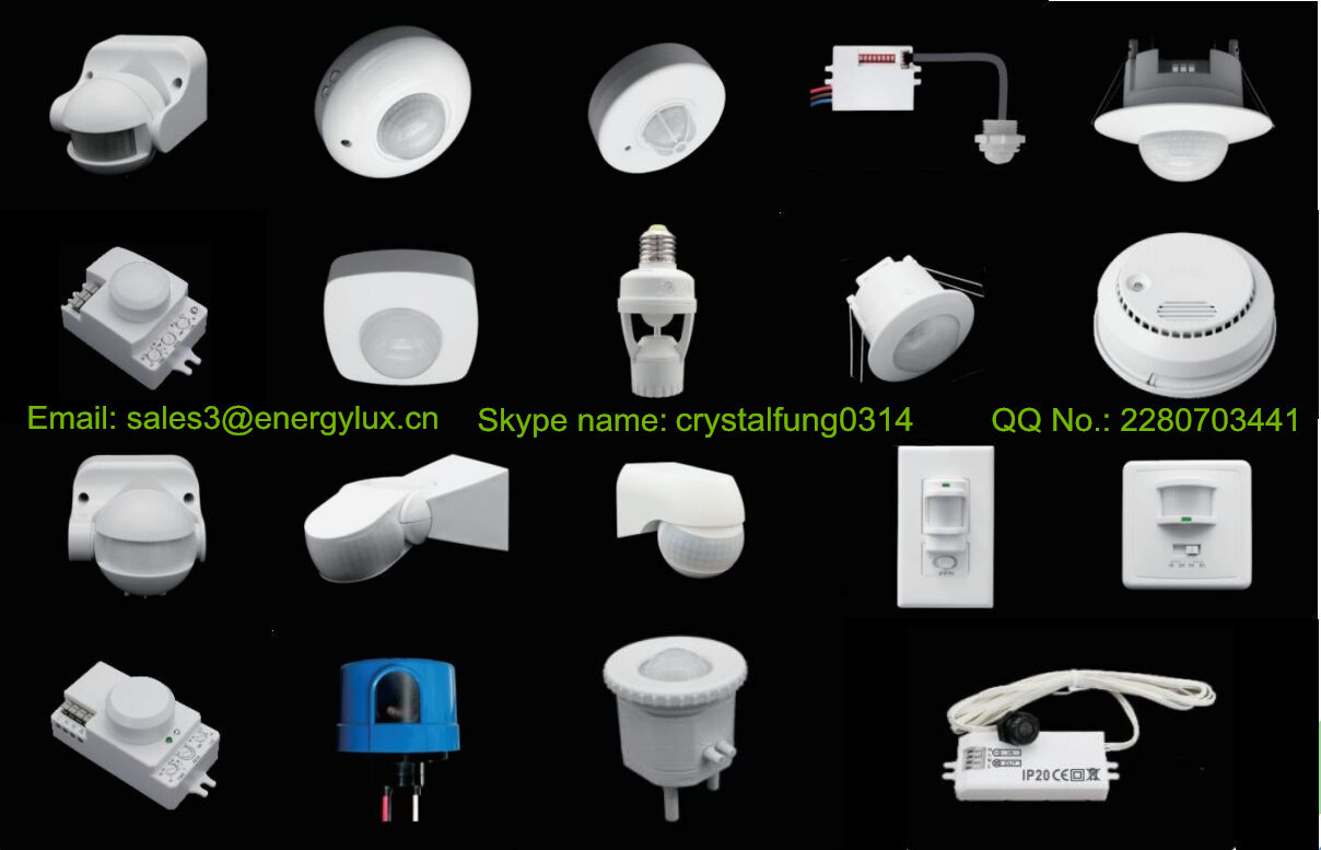 Es- Pl01A Glass Cover Iron Base Ceiling Sensor Light