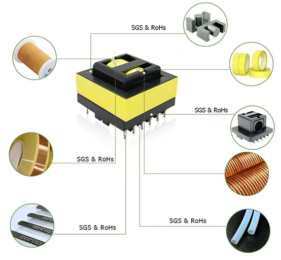 Etd/Ee/Ei 230V 12V High Frequency Power Transformer