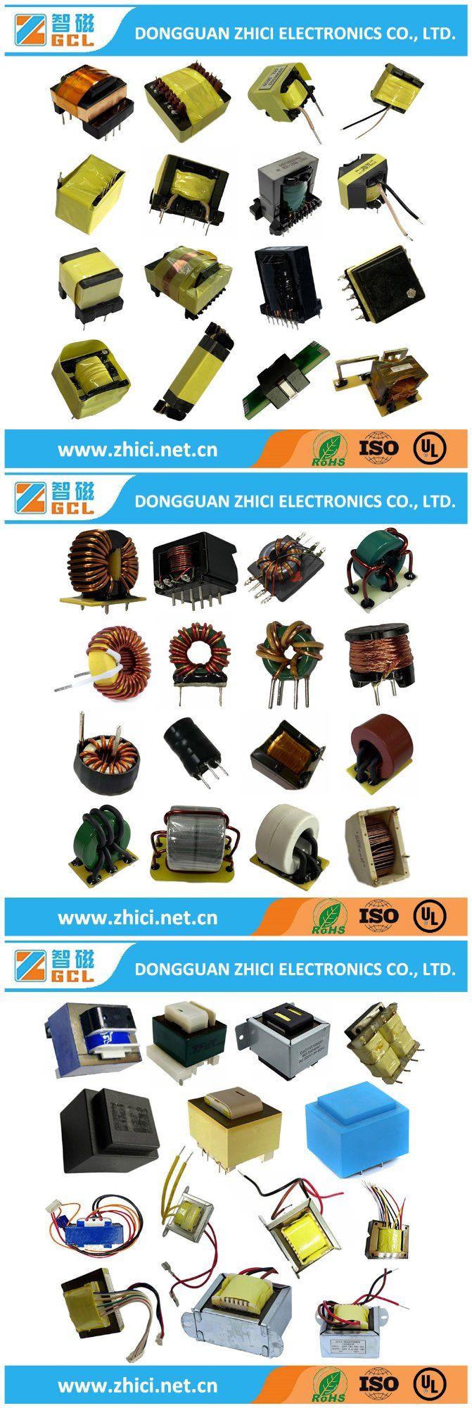 Etd Type High Current Electrical Transformer Toroidal Transformer