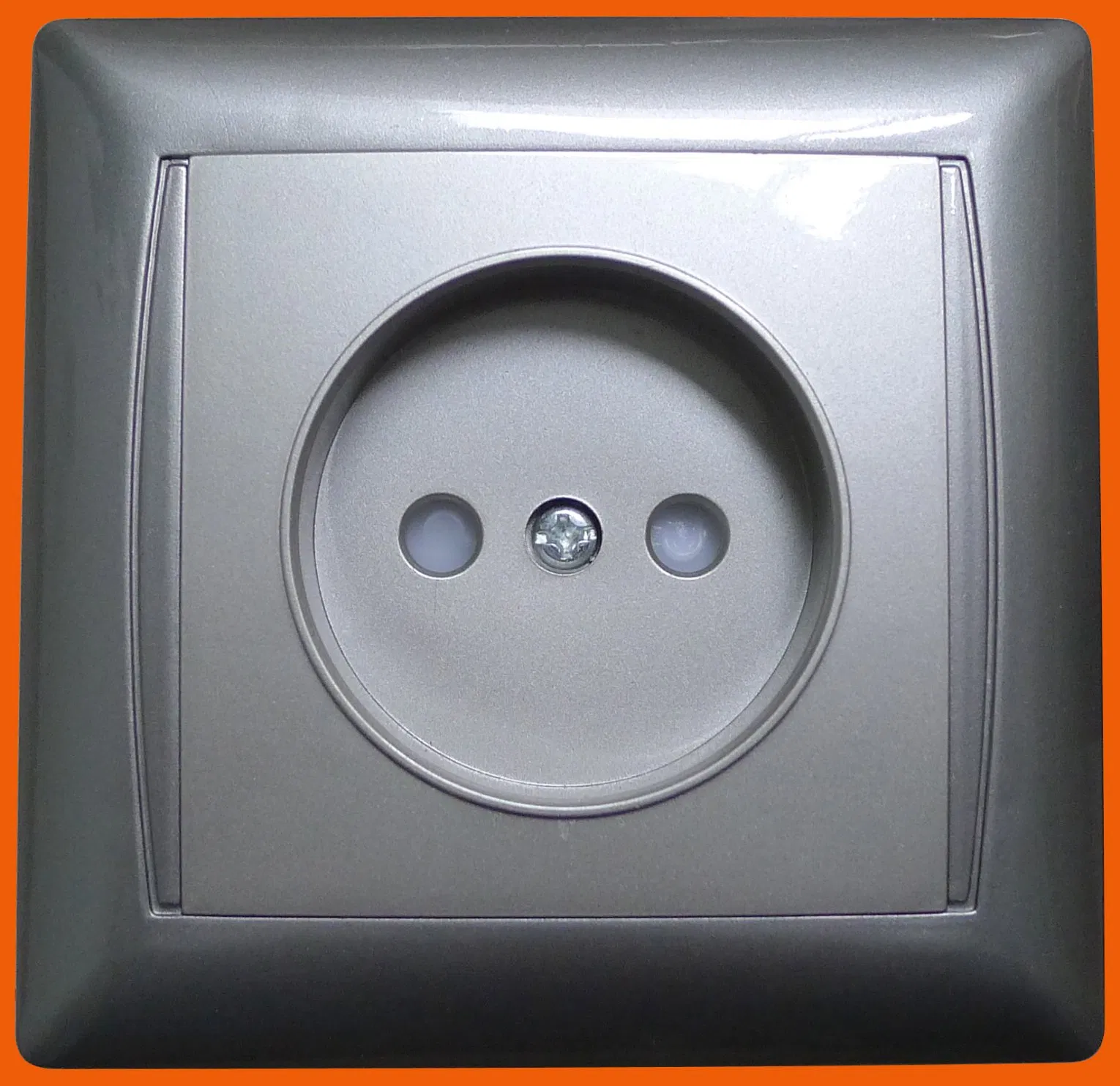 Euro Style Flush Mounting Wall Socket Outlet ( F6009 )