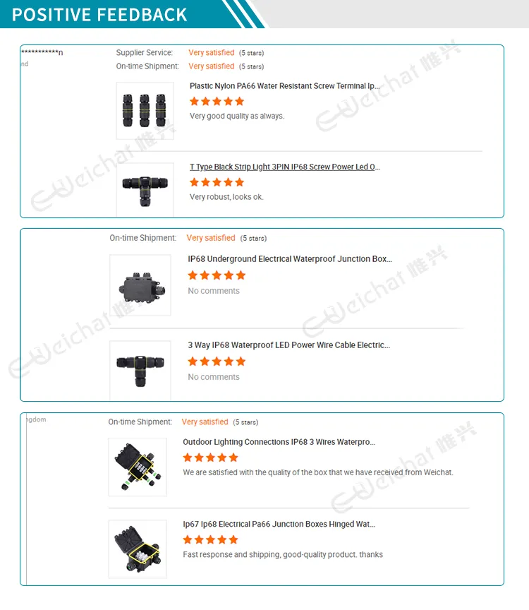 Explosion Hot Sale Wire Terminal Block T Type Waterproof Connectors