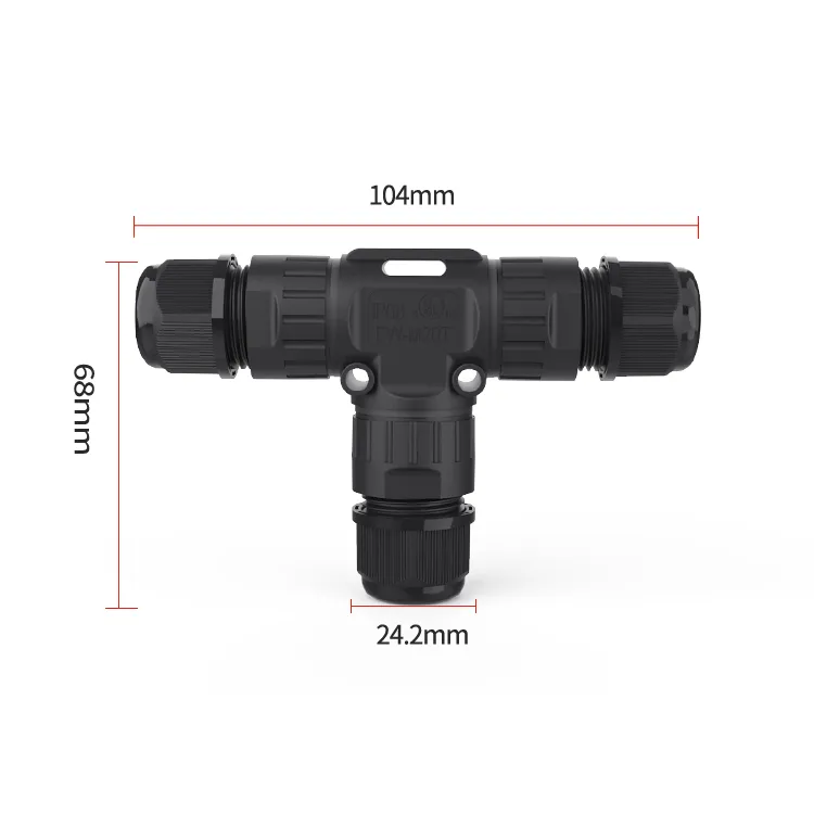 Explosion Hot Sale Wire Terminal Block T Type Waterproof Connectors