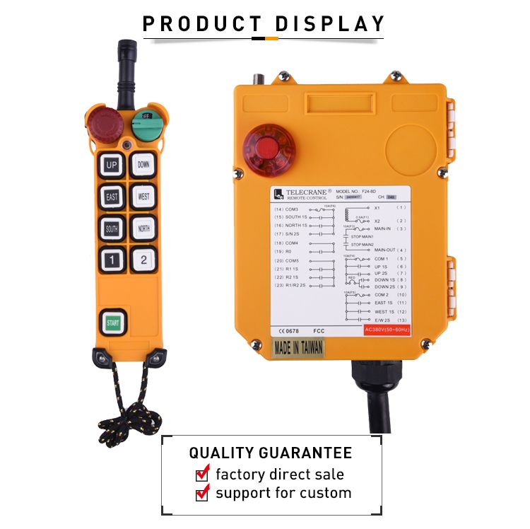 F24-8s Single Speed Sany Concrete Pump System Radio Remote Control