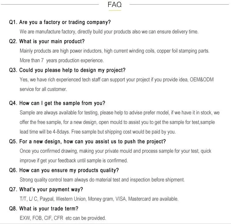 Factory Customized High Permeability Ep Type Bobbin Ferrite Core High Frequency Power Electrical Transformer