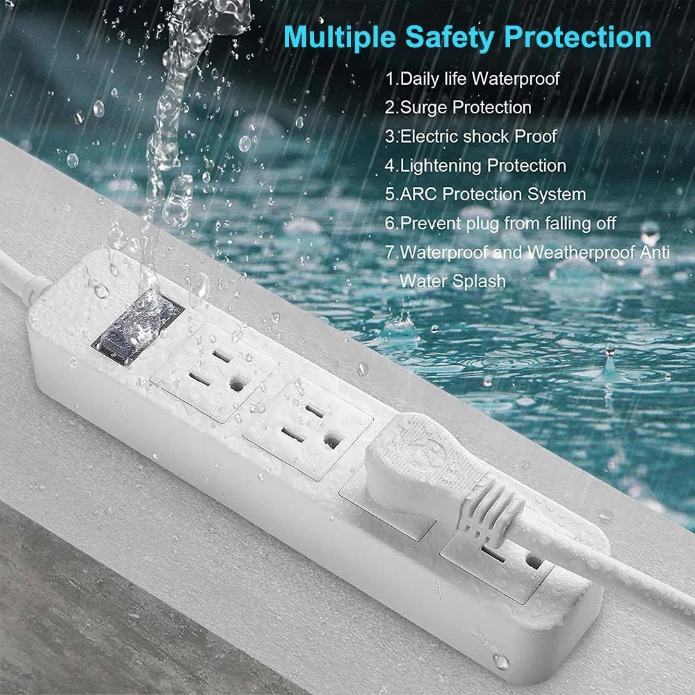 Factory Supply Cheapest Unique Waterproof Power Strip Electrical Extension Socket