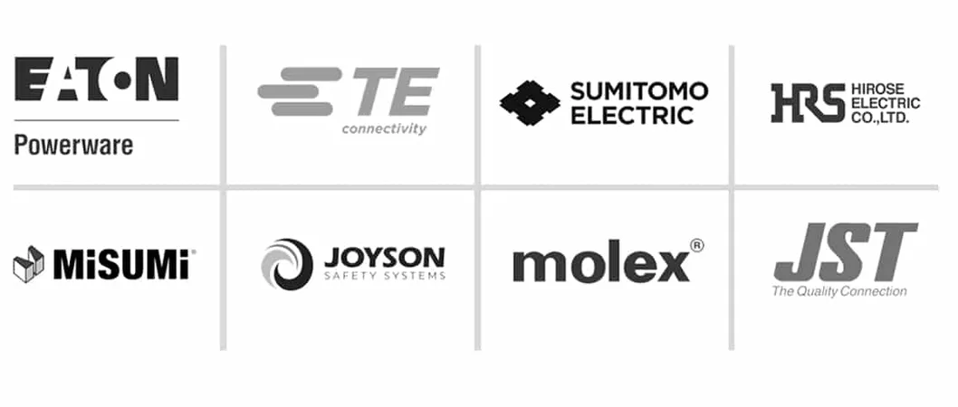 Female Male Superseal AMP 2 Pin AMP Superseal 1.5 Male Connector for Female Pins