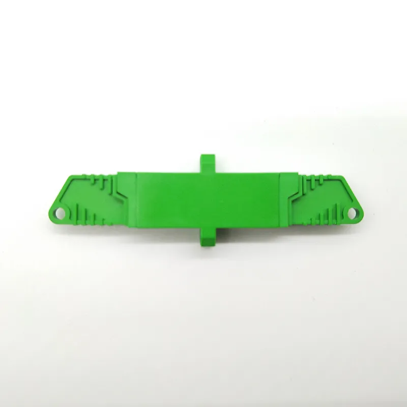 Fiber Optic Adapter Flat Connector E2000 APC to E2000 APC 9 / 125μ M Sx with Ceramic Sleeve