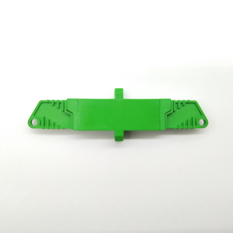 Fiber Optic Adapter Flat Connector E2000 APC to E2000 APC 9 / 125μ M Sx with Ceramic Sleeve