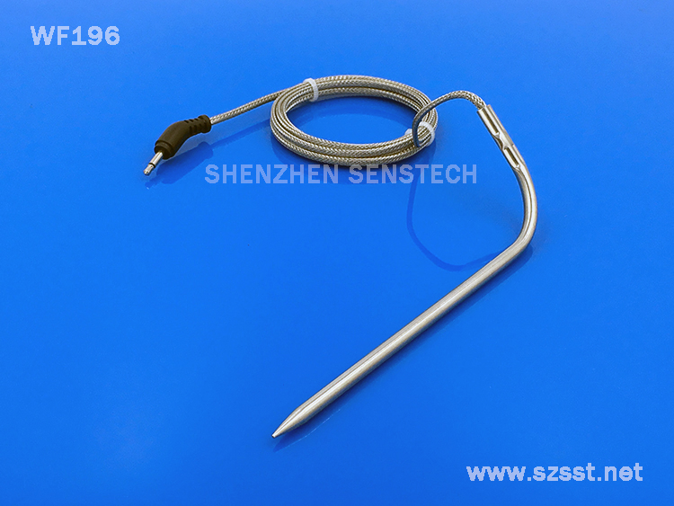 Food-Grade 350c Metal Cable Stainless Steel Probe Food Temperature Probe
