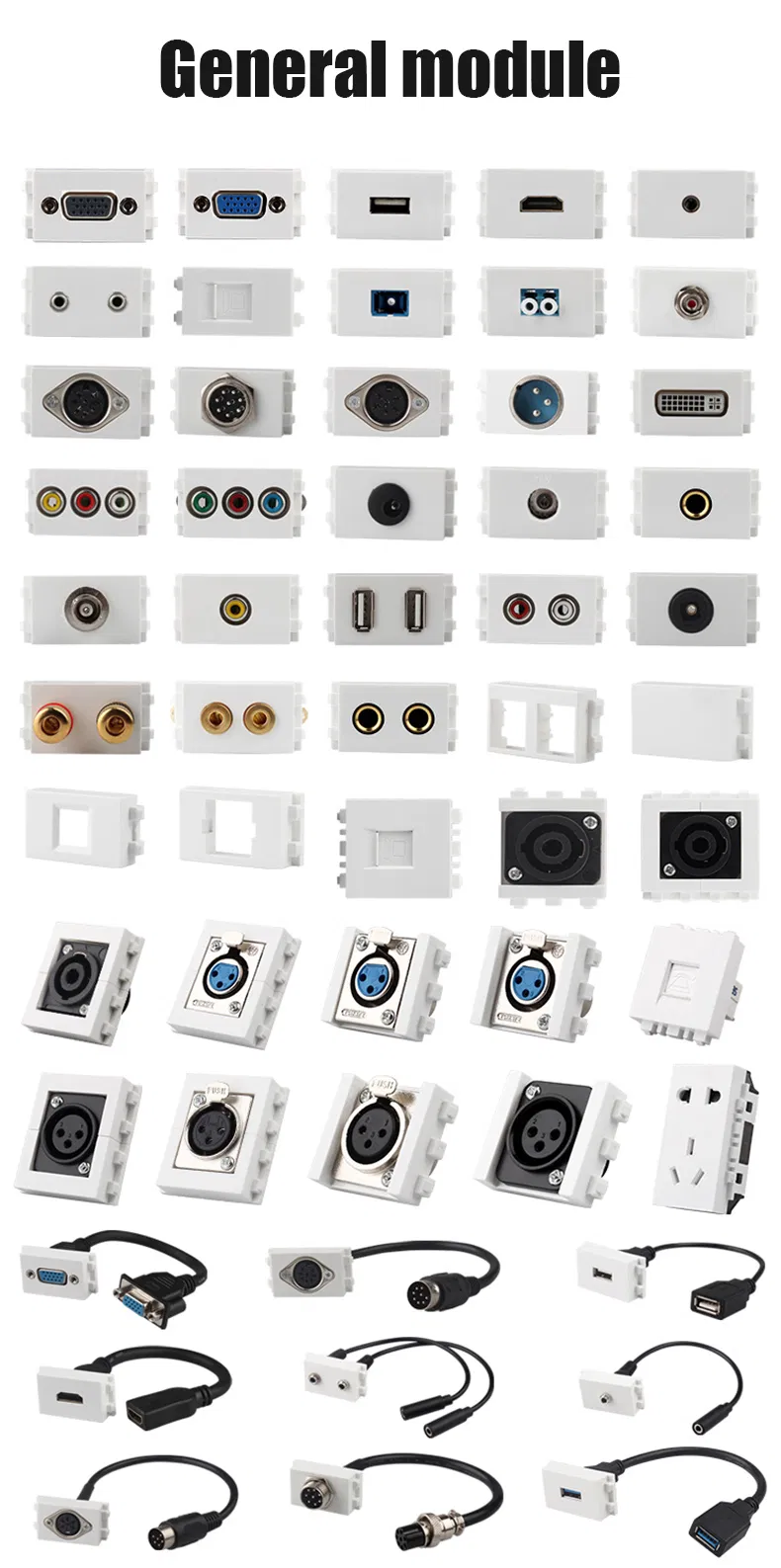 Four - Digit Network Computer 4 - Port Cable All Copper Waterproof Pop-up Copper Floor Socket