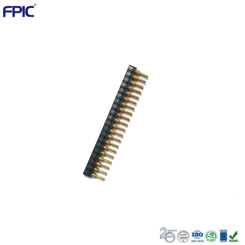 Fpic Samtec Connector 1.27mm PCB Single Row Double Row Y/U Port Female Header Single Row Double Row Y/U Port
