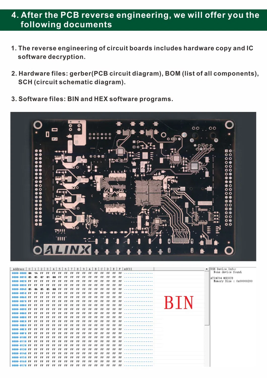 Fr4 Printed Circuit Board Custom Service Reverse Engineering Services PCB Electronic Circuit Board PCB Cloning