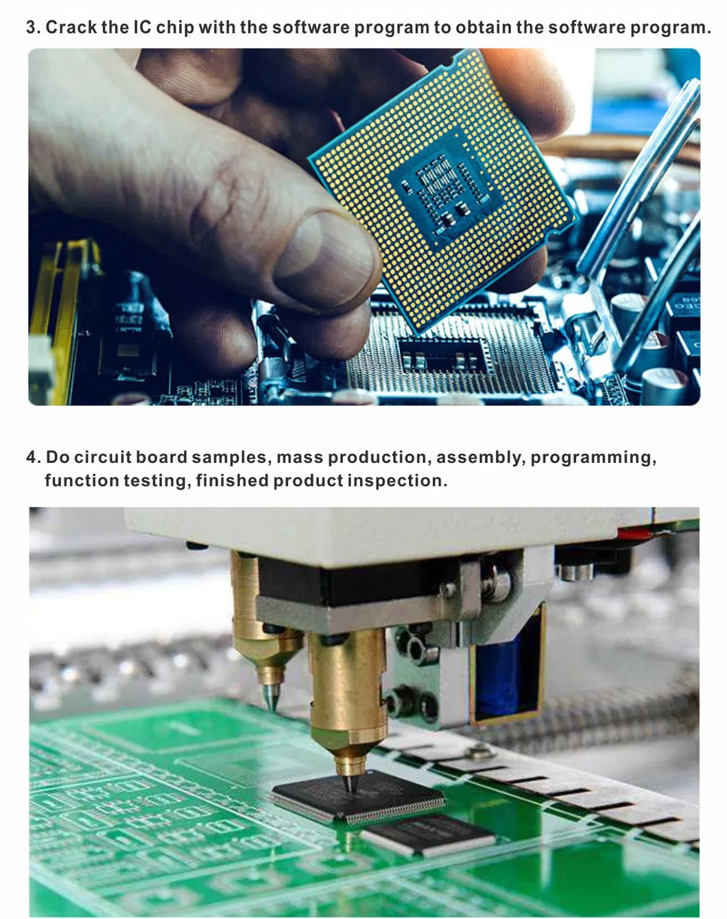 Fr4 Printed Circuit Board Custom Service Reverse Engineering Services PCB Electronic Circuit Board PCB Cloning
