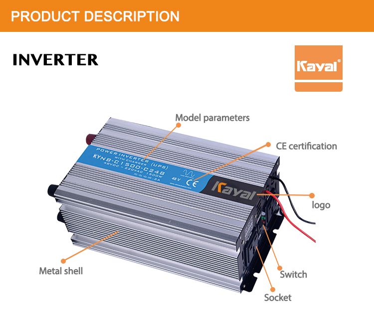 Free Sample Charging Inverter UPS Charging Pure Sine Wave Inverter 1500W 2000W 2500W 3000W
