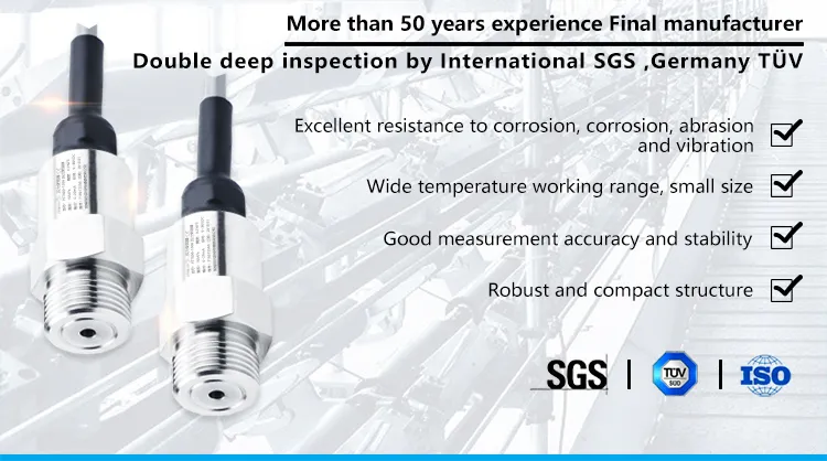 FST800-1000 200psi 0.1bar Capacitive Ceramic Pressure Sensor Transmitter Transducer