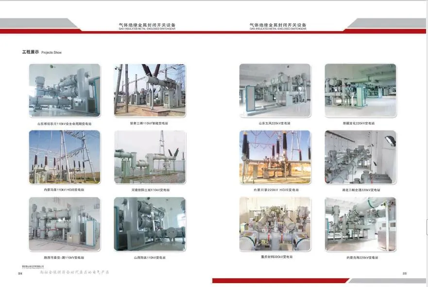 Gis 33kv Voltage Class Fs6 Gas Insulated Metal Enclosed Switchgear