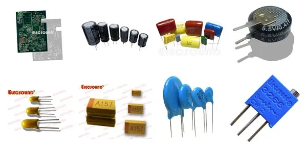 Gold Finished Lead Free Green Soldermask 1oz Copper Double Sided PCB