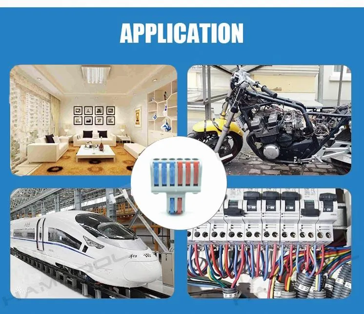 Hampool High Quality Gray Splicing Connector with Operating Levers