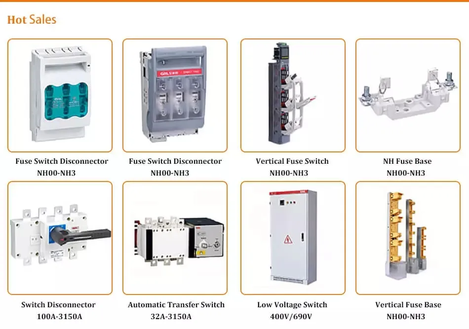 Hglz up to 1600A Dual Power Change Over Transfer Switch
