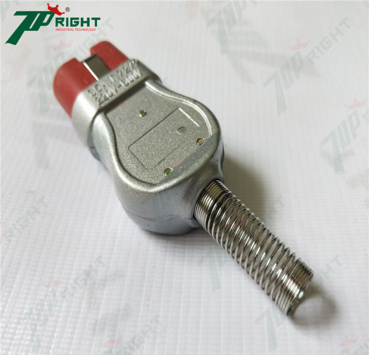 High Quality 2pins Aluminum Body with Silicone Head Plug
