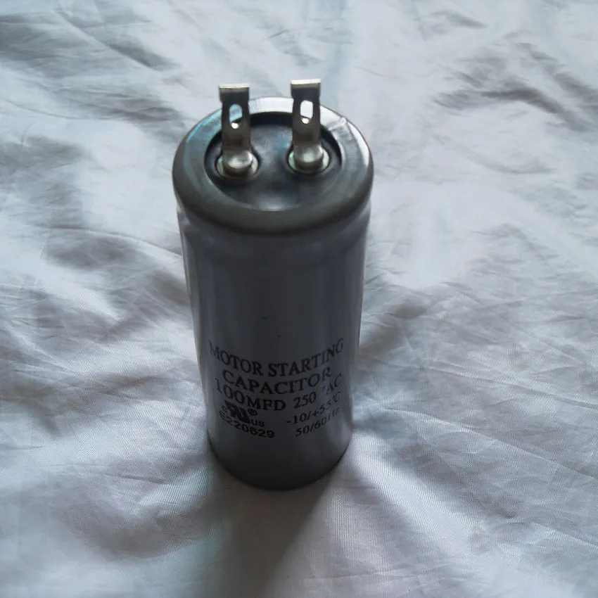 High Quality CD60 100mfd 200mfd 250mfd 250VAC Aluminum Electrolytic Capacitor