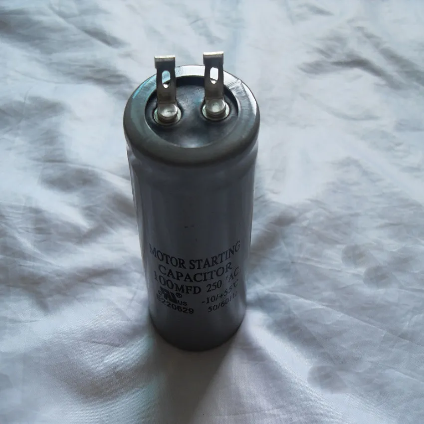 High Quality CD60 100mfd 200mfd 250mfd 250VAC Aluminum Electrolytic Capacitor