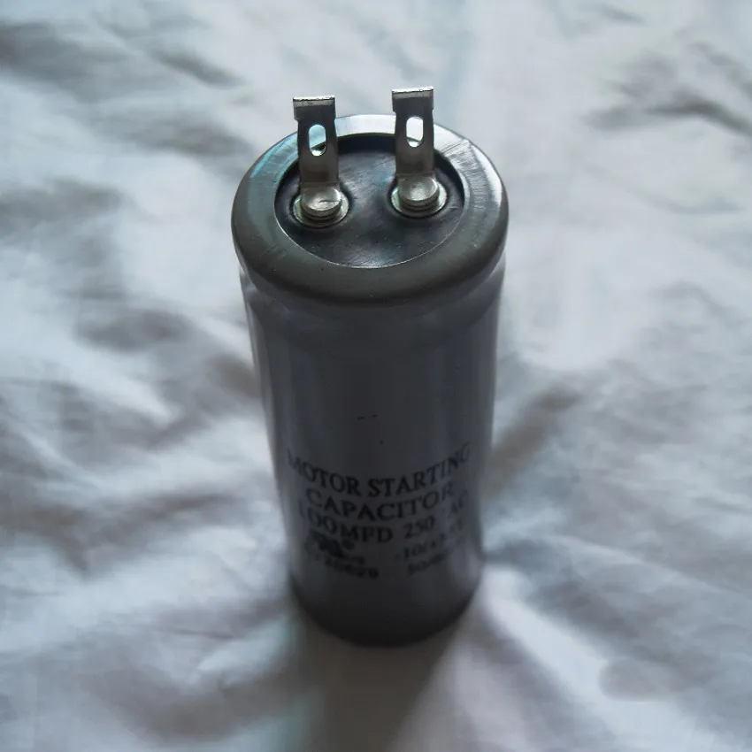 High Quality CD60 100mfd 200mfd 250mfd 250VAC Aluminum Electrolytic Capacitor