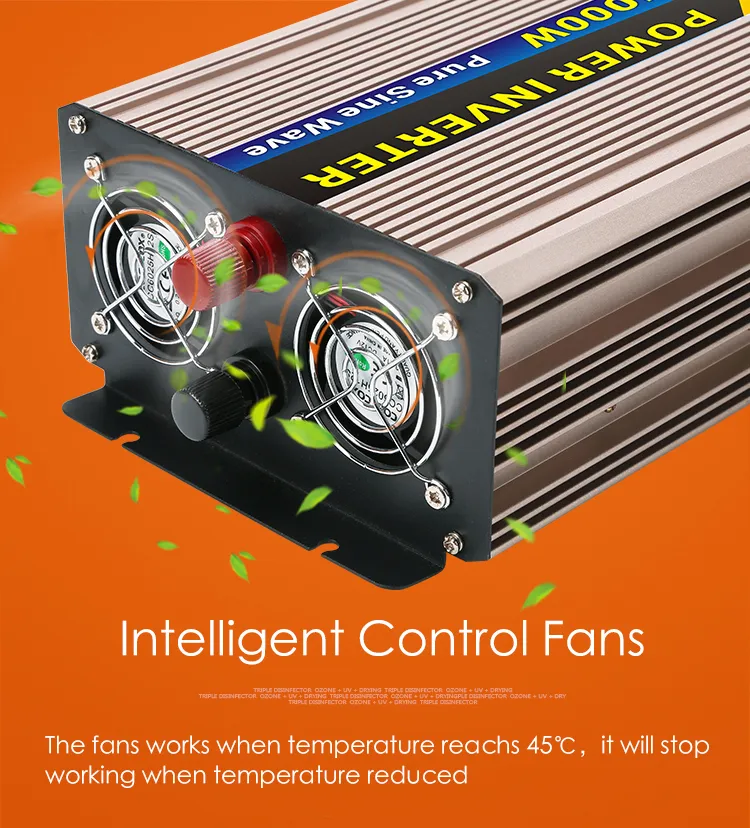 High Quality Input Voltage Customization 1000W Inverter with PSE Certificate Socket 12VDC 100VAC