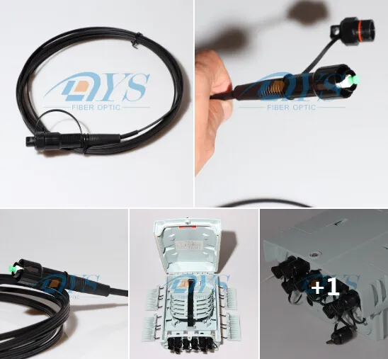 High Quality Telecom Equipment Special Optitap to Sc/APC Singlemode 3.0mm 2meter Fiber Optic Jumper FTTH Waterproof Patch Cord