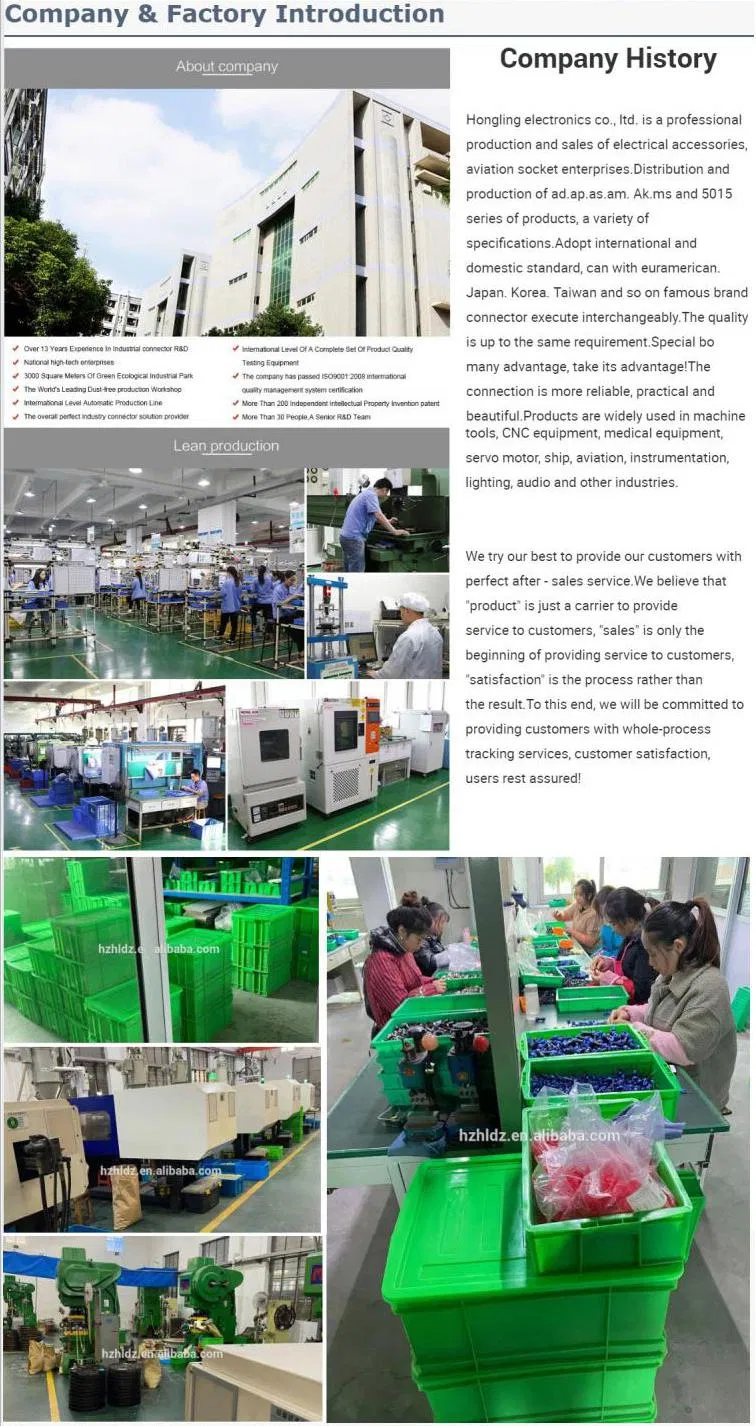 Holi 9pins Waterproof Solder Wire Sockets