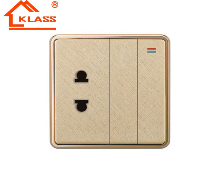 Home Use Hotel Use 250V 10A Golden Color Doorbell with 