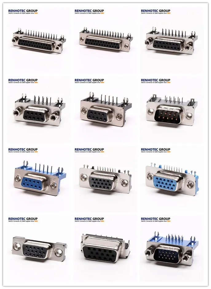 Hot Sale Dp 37pin Female D Cub Connector