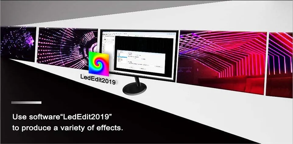 Hot Sale K-1000c (T-1000S updated) RGB Controller for Ws2812b Ws2813 Ws2811 Ws2801 LED Strip 2048 Pixels with Factory Price