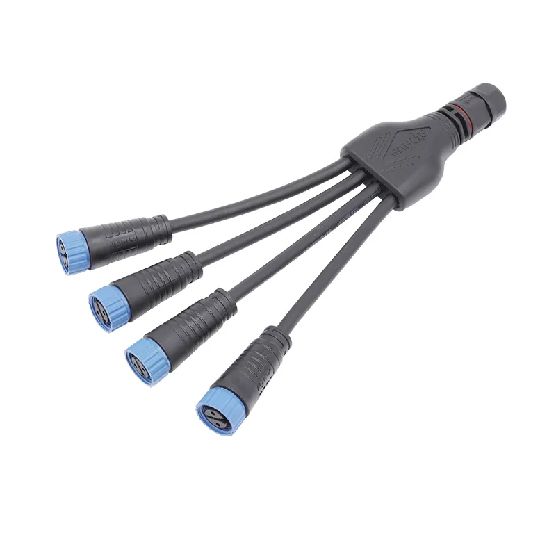 Hot Selling Power Wire Light 1 to 4 Y Type Splitter