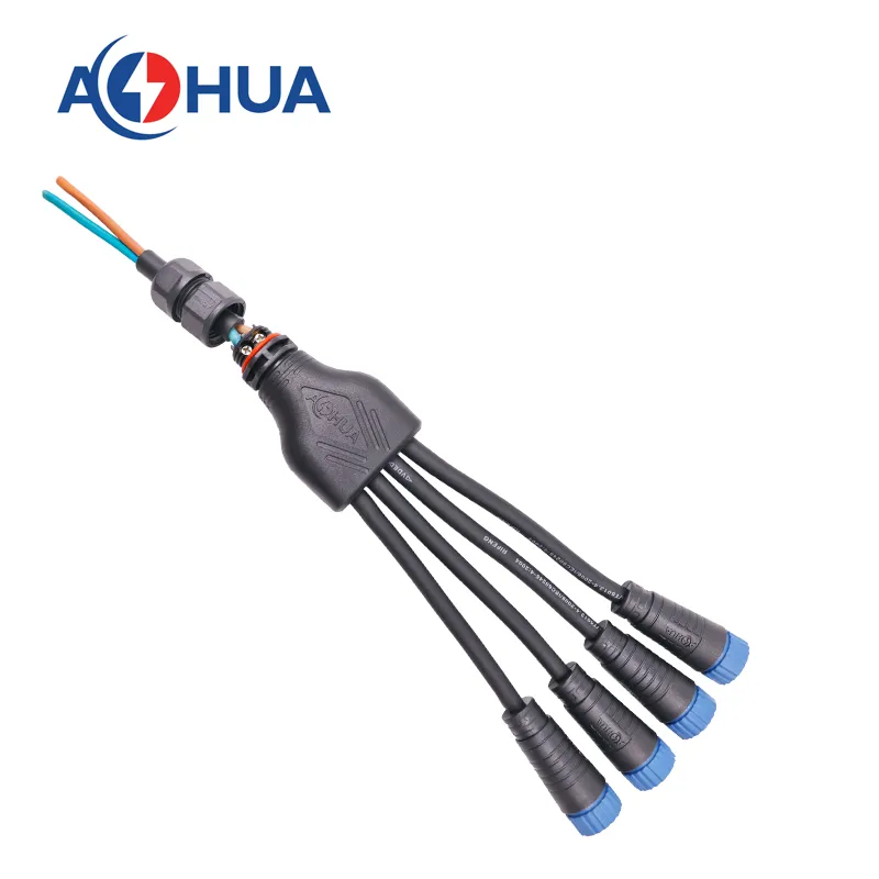 Hot Selling Power Wire Light 1 to 4 Y Type Splitter