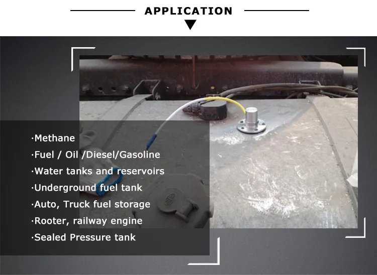 Hpt621 0-5V, 4-20mA, 0-10VDC Diesel / Gasoline / Kerosene / Water Tank Level Sensor