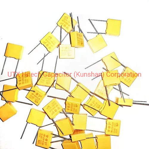 Hqx-X2 0.01UF 250/275/280/300/ 310V 10*9*4 P=7.5 Utx Cbb62 Metalized Polypropylene Box Type Film Capacitor with Safety Approvals