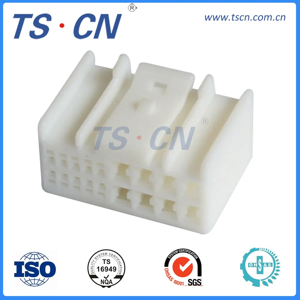 Hyundai Plastic Female Wire Harness Audio Automotive Video Cable Connector Pk145- 16017